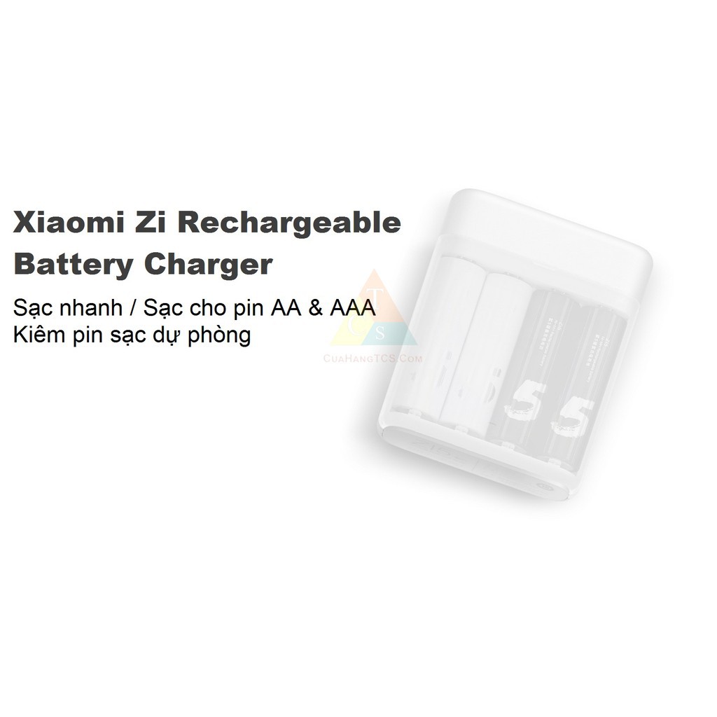 Pin AAA Xiaomi Zi7 sạc được nhiều lần chính hãng