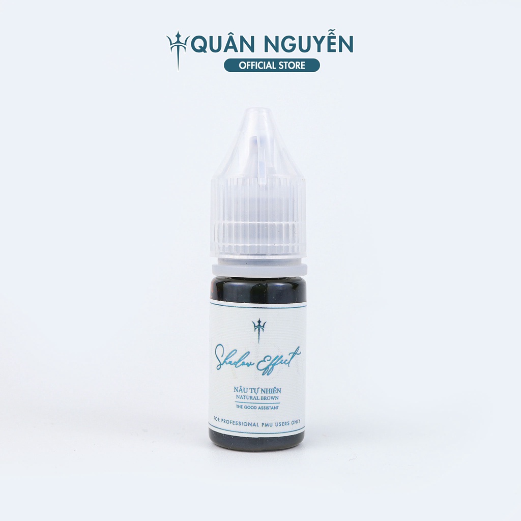 Mực phun xăm chân lông mày Shadow Effect. Màu nâu, đen, hạt cát, chocolate. 10ml. Quân Nguyễn PMU