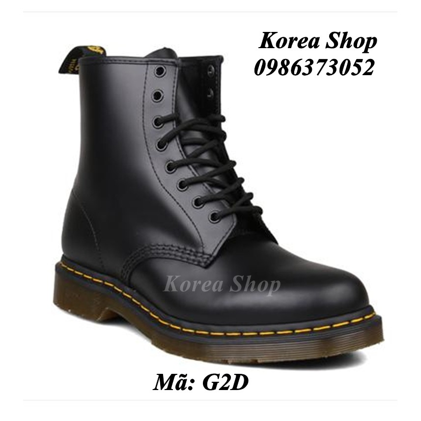 Giày Dr Martens Cao Cổ Nam Da Bò Cao Cấp Mã G2D ảnh thật cuối | BigBuy360 - bigbuy360.vn
