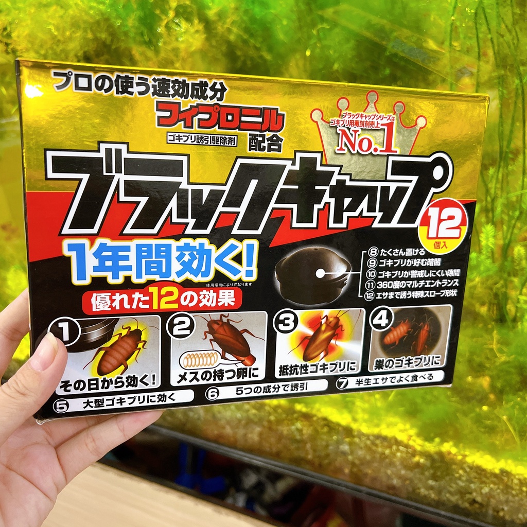 DIỆT GIÁN NHẬT BẢN - SET 12 VIÊN ĐUỔI GIÁN, CÔN TRÙNG TIỆN DỤNG, TẬN GỐC AN TOÀN