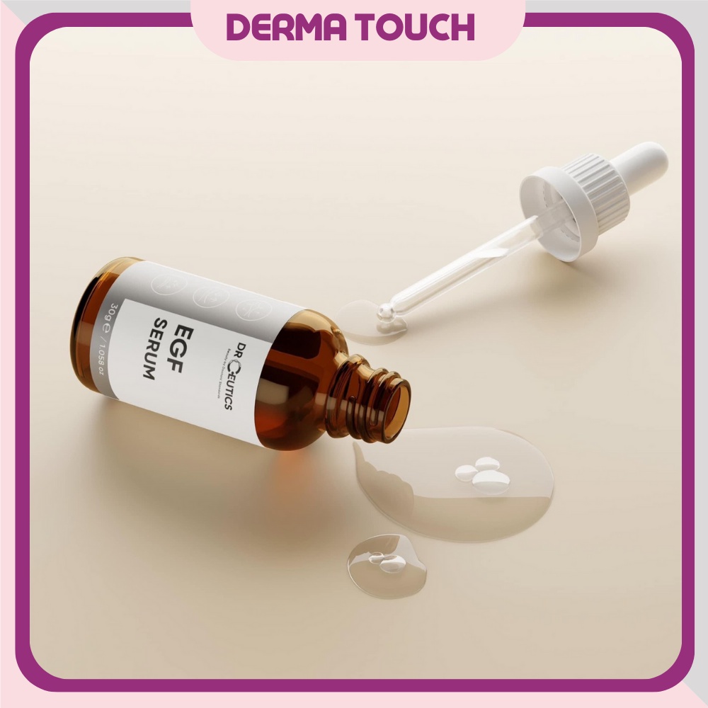 Serum EGF Dr.Ceutics tăng đàn hồi, cấp ẩm sâu, ngừa lão hóa 30mL - Dược Mỹ phẩm chính Hãng Derma Touch