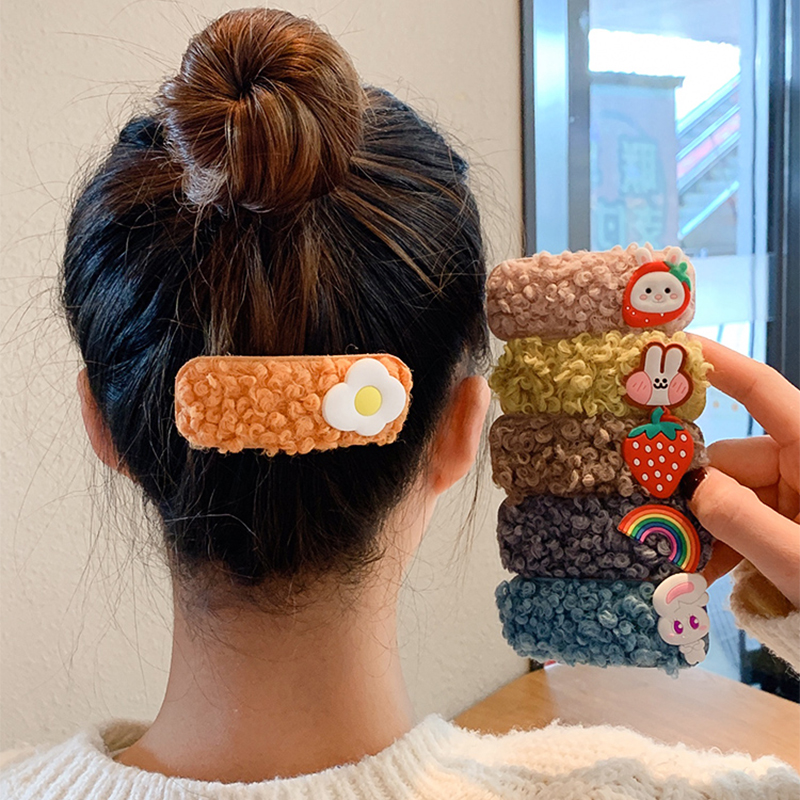 Kẹp Tóc Xinh Xắn Đáng Yêu Theo Phong Cách Hàn Quốc Dành Cho Nữ