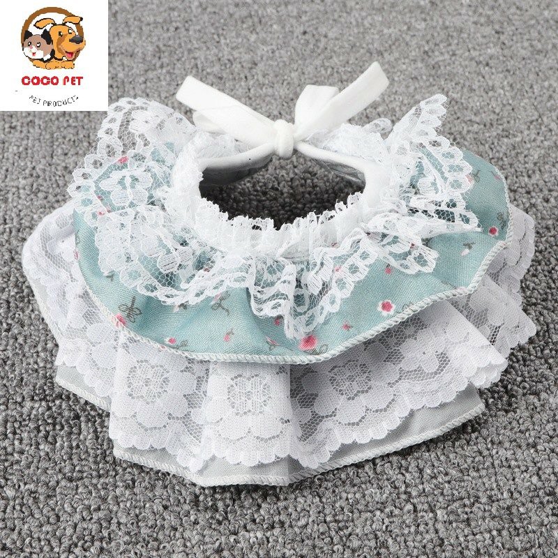 Yếm Ren Đeo Cổ Siêu Xinh Cho Chó Mèo