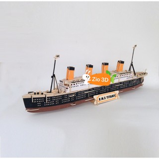 Mô hình lắp ráp gỗ 3D Tàu Titanic