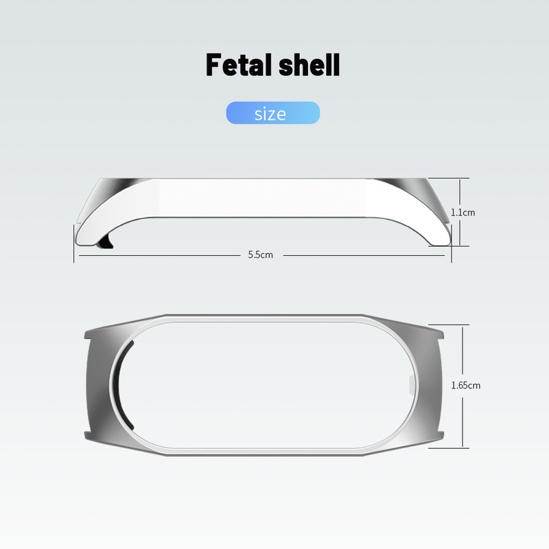 Dây Đeo Thay Thế Chất Liệu Thép Không Gỉ Thời Trang Cho Xiaomi Mi Band 7/ Luxe