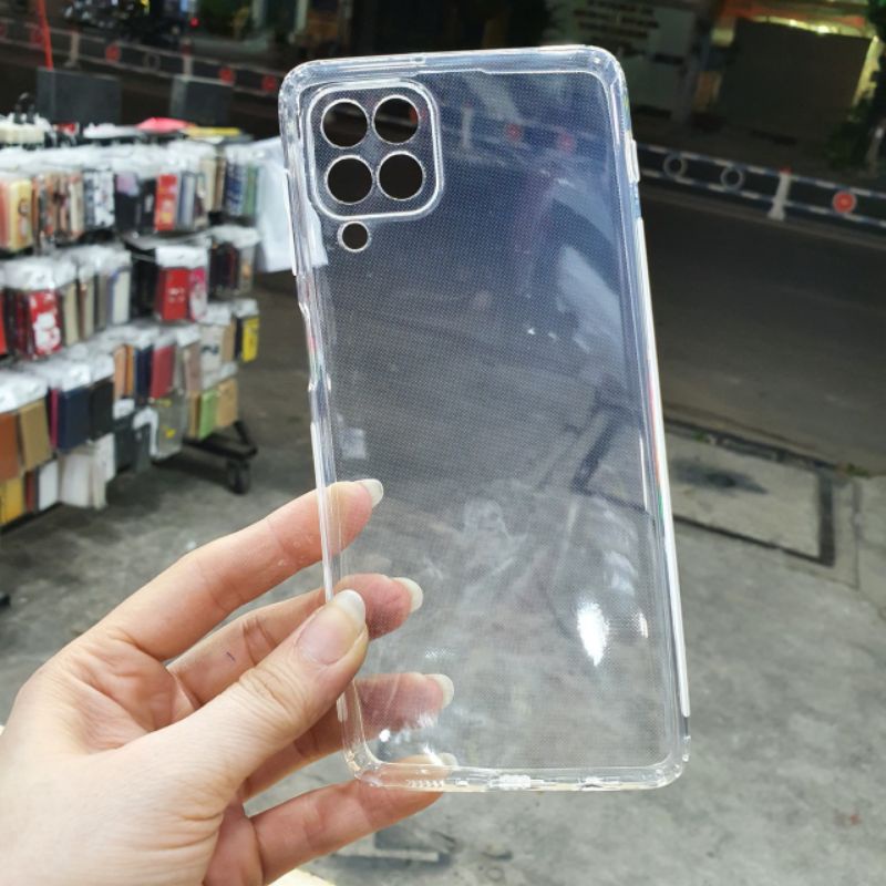 Ốp lưng Samsung F62 M62 dẻo siêu trong suốt bảo vệ camera
