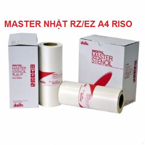 Master (giấy chế bản) - Hãng Daito Nhật Bản cho máy in siêu tốc A4 hiệu Riso