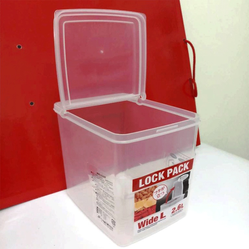 Hộp nhựa đựng thực phẩm nắp liền Lock Pack Nhật Bản nhựa PP cao cấp, an toàn tuyệt đối