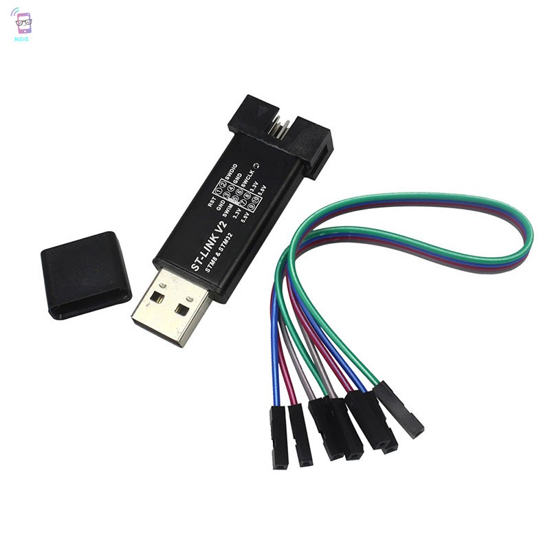 Bộ Lập Trình mg St-link V2 Cho Stm8 32 @ My