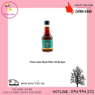 Nước mắm hạnh phúc 60 độ đạm 250ml