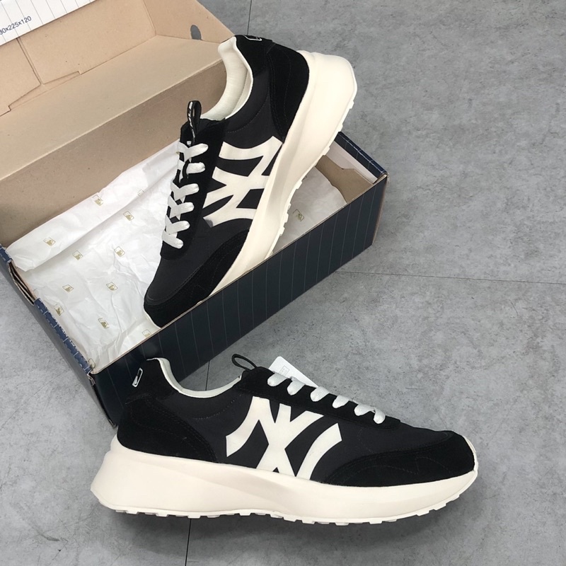 Giày Sneaker MLB Jogger Chunky Đen