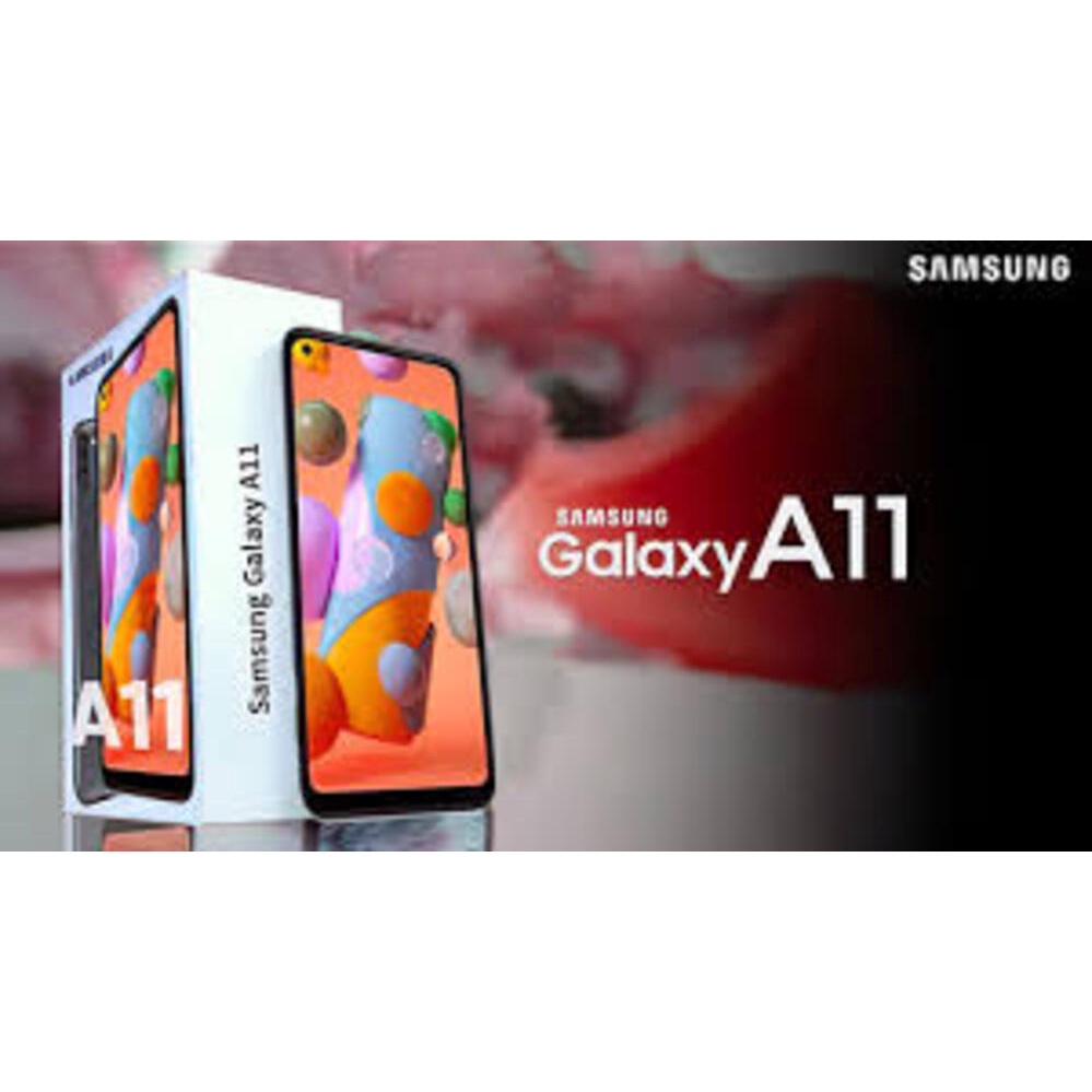 điện thoại Samsung Galaxy A11 ram 3G rom 32G 2sim. máy Chính Hãng, Camera sau: Chính 13 MP &amp; Phụ 5 MP, 2 MP, cày game ok
