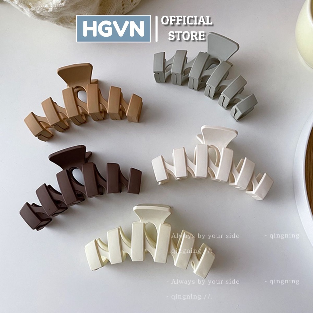 Kẹp Tóc Nhựa HGVN Hình ZICZAC Phong Cách Hàn Quốc Cho Nữ
