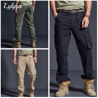 Quần KaKi Túi Hộp Phong Cách Lính Thời Trang Nam Cao Cấp TH02