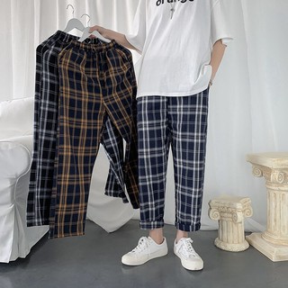Quần baggy ống ộng kẻ caro năng động thoải mái-cam kêt Vải đẹp nhất thị trường -Đổi trả free nếu không ưng hoặc hàng lỗi