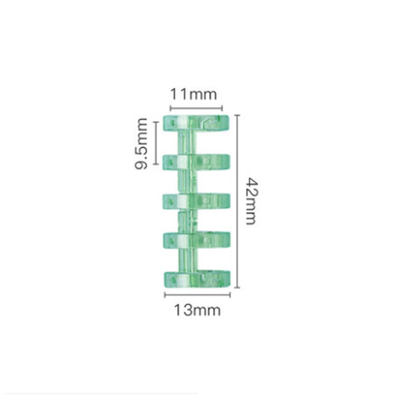 Kẹp Nhựa A4 5 Lỗ A5 B5 Có Thể Tháo Rời Tiện Dụng