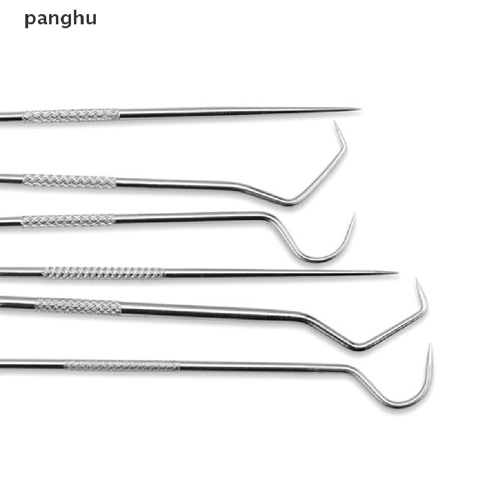 Set 8 Tăm Xỉa Răng Bằng Thép Không Gỉ Có Thể Tái Sử Dụng Kèm Túi Đựng Tiện Lợi