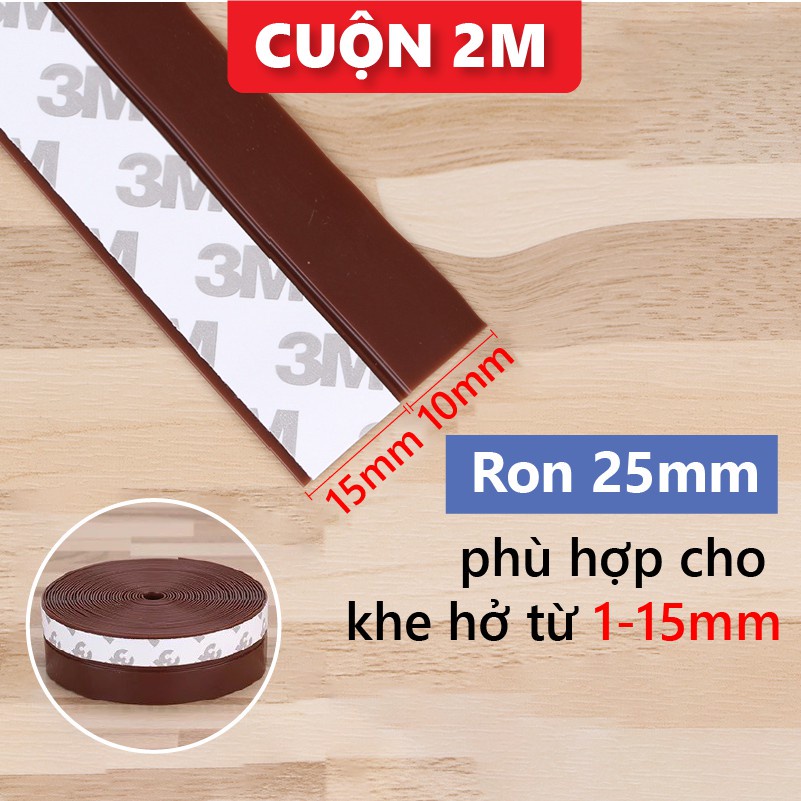 Gioăng dán chân cửa chắn khe hở.gioăng cao su, chống côn trùng giữ nhiệt máy lạnh điều hòa size 253545mm