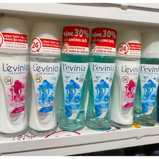 Lăn khử mùi trắng mịn - giảm ố vàng áo L'evinia 65g