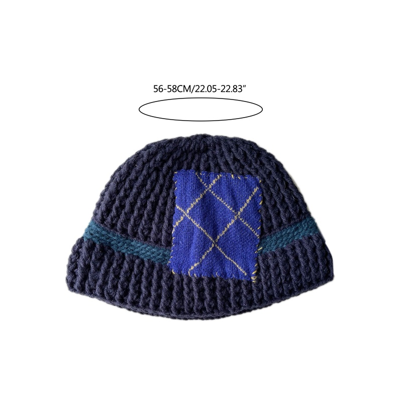 Mũ Tai Bèo Dệt Kim Dày Dặn Mềm Mại Giữ Ấm Mùa Đông Cho Người Lớn