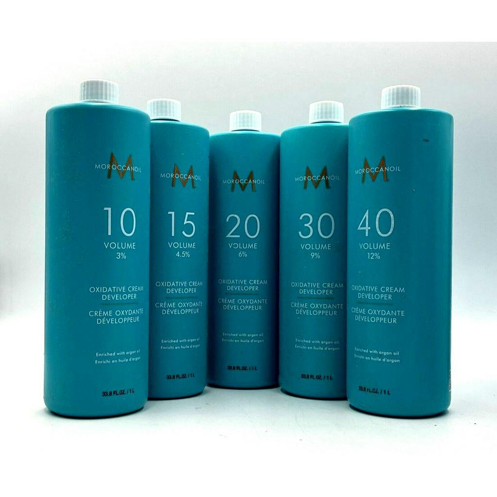 Oxy trợ nhuộm MOROCCANOIL Oxidative Cream Developer 1000ml