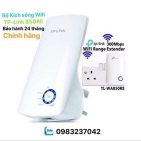 Bộ mở rộng sóng Wifi , Kích sóng wifi TPlink WA850RE - Hàng Chính Hãng đổi mới trong 24 tháng bảo hành