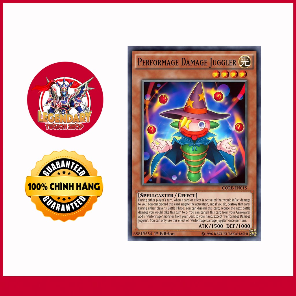 [Thẻ Bài Yugioh Chính Hãng] Performage Damage Juggler