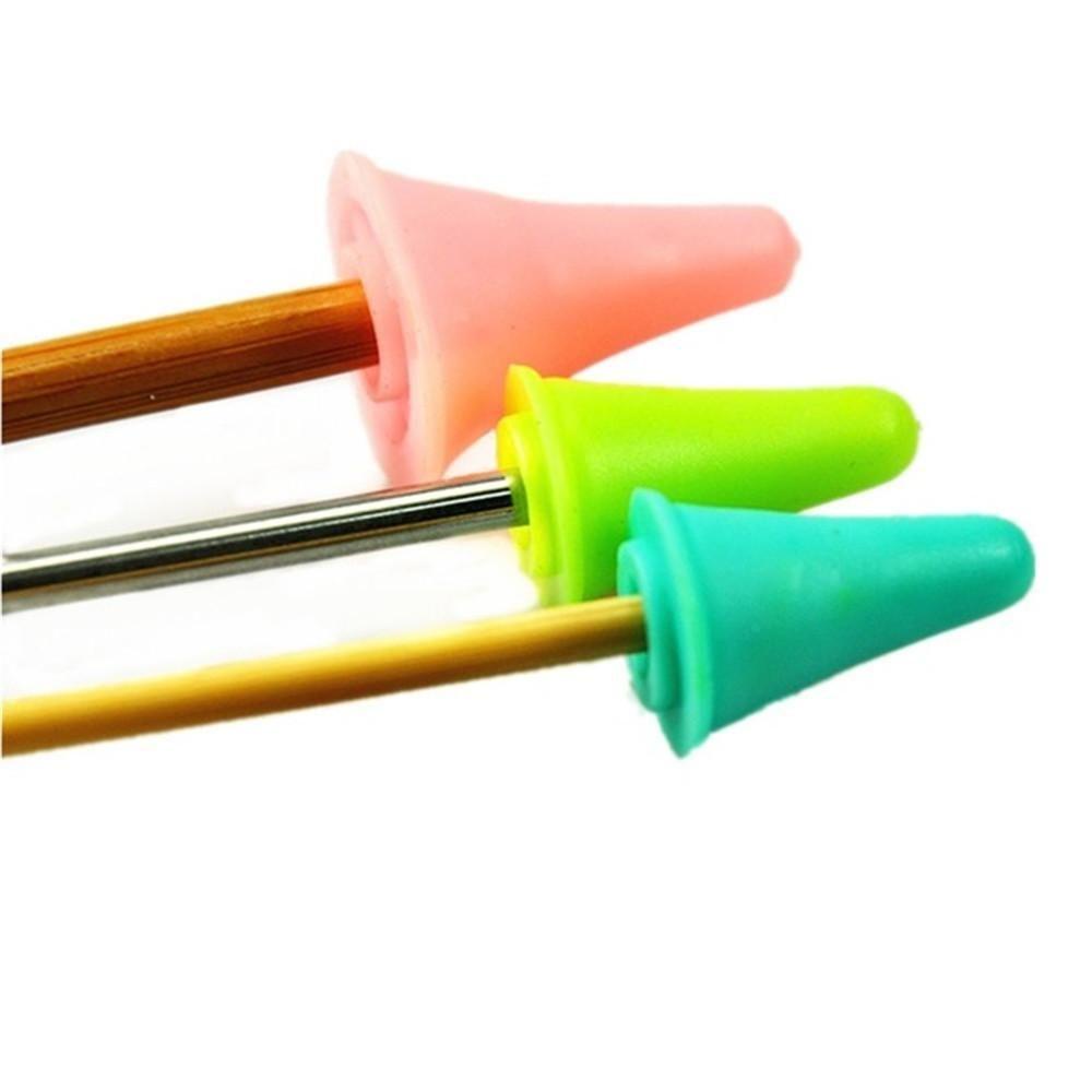 Set 10 / 30 Nút Chặn Chỉ Bằng Cao Su Nhiều Màu Sắc
