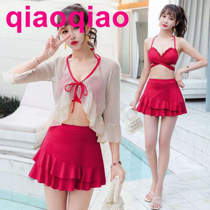 Bộ Đồ Bơi Hai Mảnh Kèm Áo Khoác Ngoài Thời Trang 2021 | BigBuy360 - bigbuy360.vn