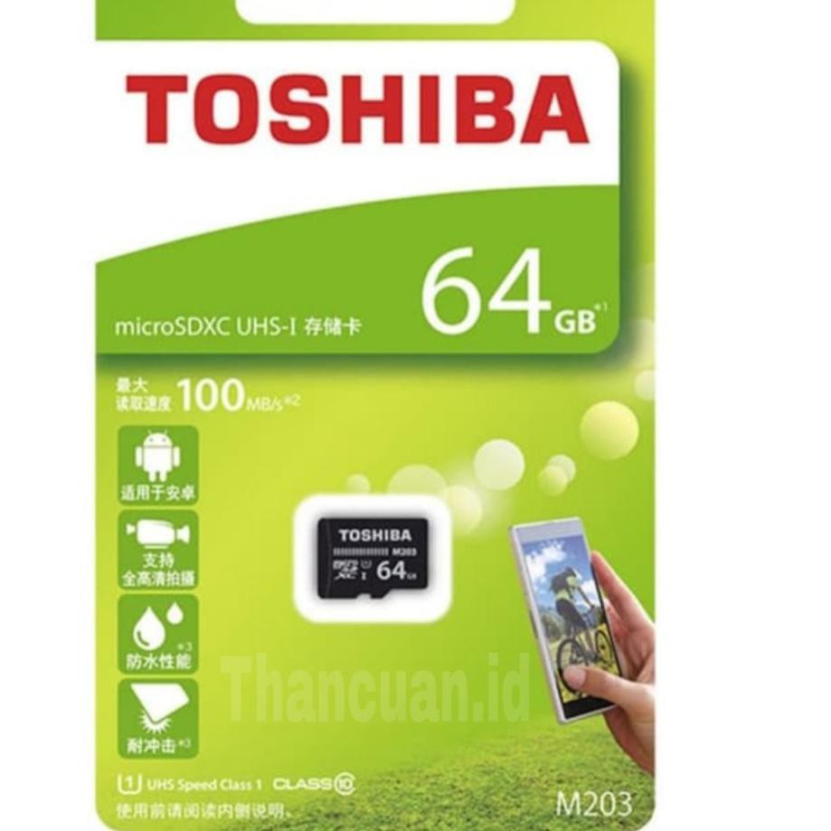 Thẻ Nhớ Toshiba 64gb Micro Sd - 64 Gb