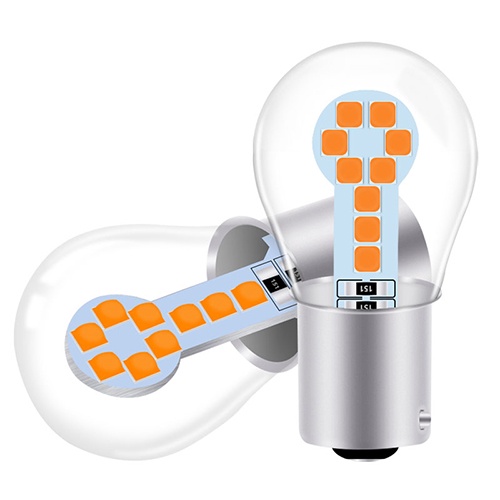 Đèn LED Kevanly 1156 1157 15V P21W Ba15S Dành Cho Xe Hơi