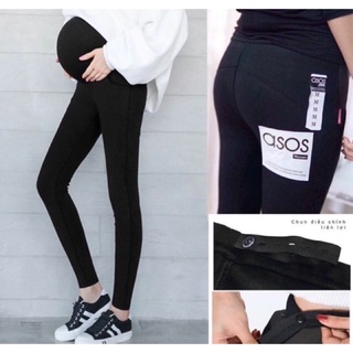Quần bầu cotton  nâng mông can bụng