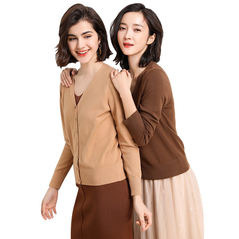 Áo Cardigan Len Xuất Nhật Dáng Tiểu Thư - Nhẹ Nhàng, Sang Trọng