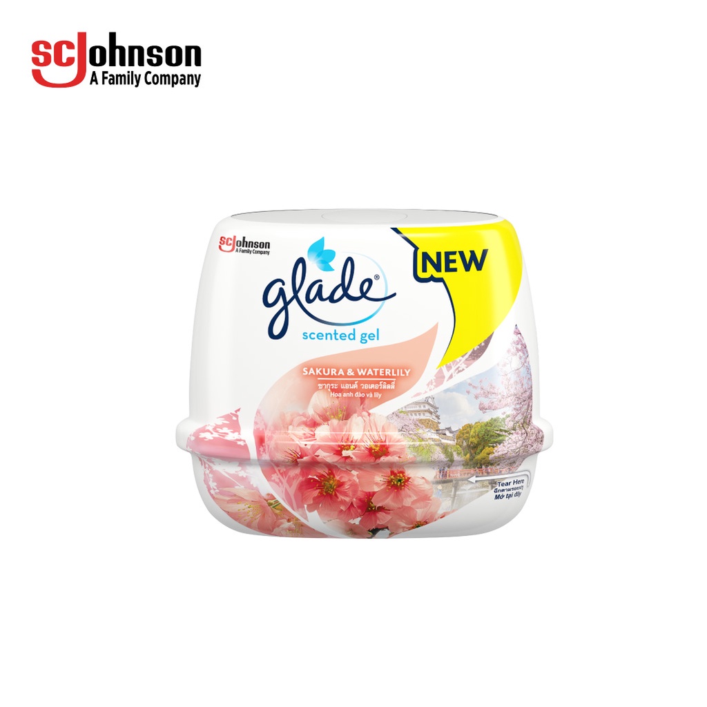 GLADE Sáp Thơm Hương Anh Đào Lily 180g