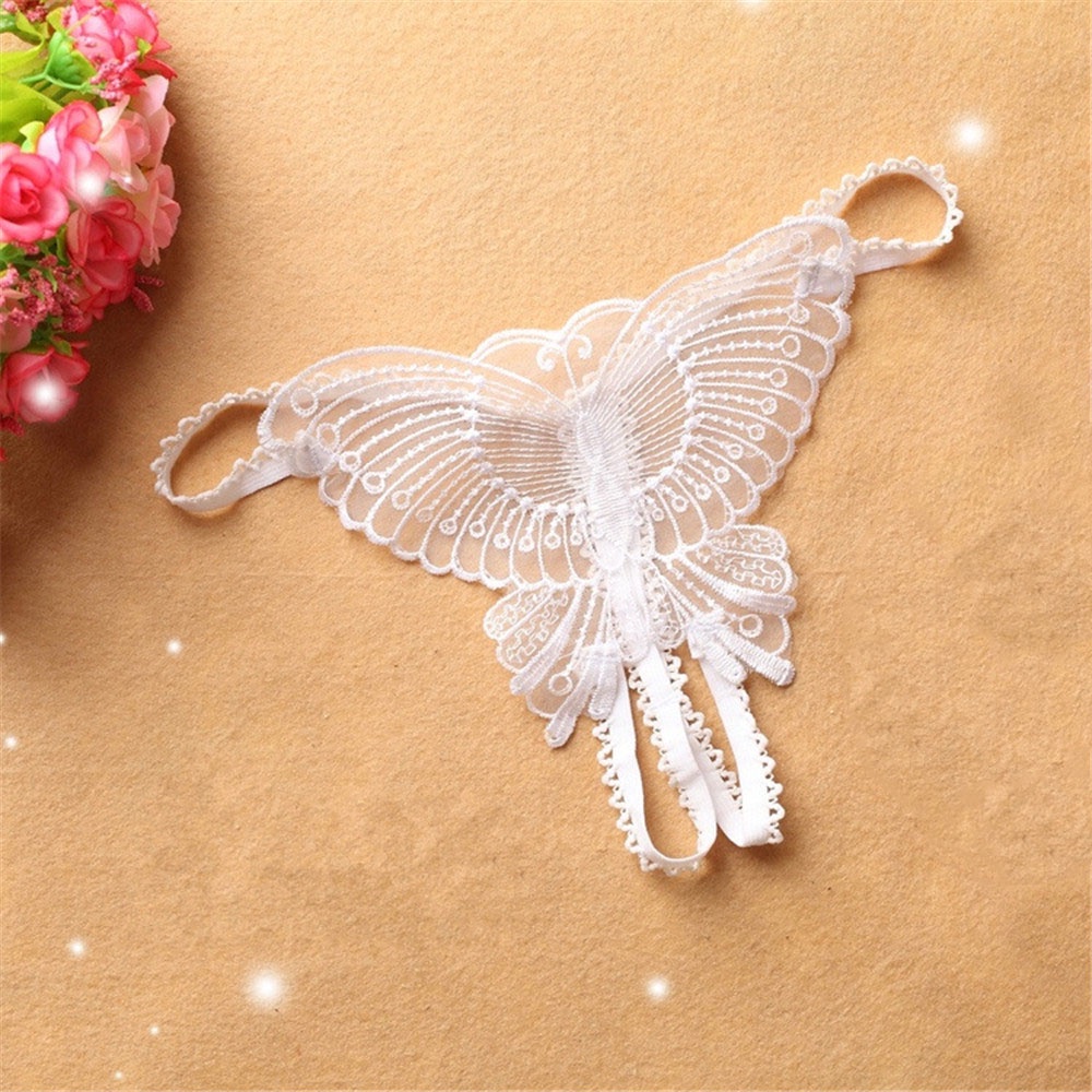 Quần lót ren hình bướm hở đáy gợi cảm dành cho nữ