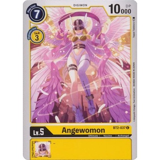 Thẻ bài Digimon - TCG - Angewomon / BT2-037'