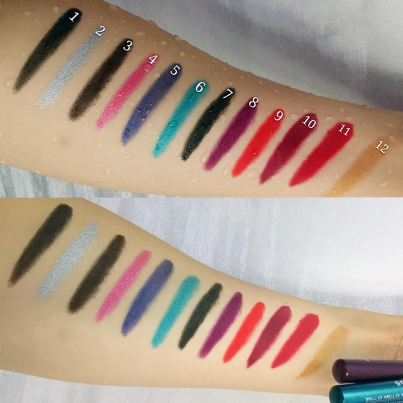 [Hàng mới về] Bút chì kẻ mắt kiêm kẻ môi kèm dụng cụ chuốt chì dễ lên màu chống nhòe | BigBuy360 - bigbuy360.vn