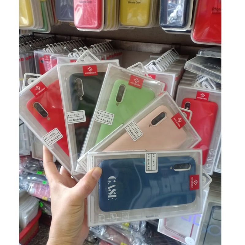 Ốp lưng dẻo màu Xiaomi Mi A3/ CC9E/CC9 hiệu KST Desing chống bám bẩn