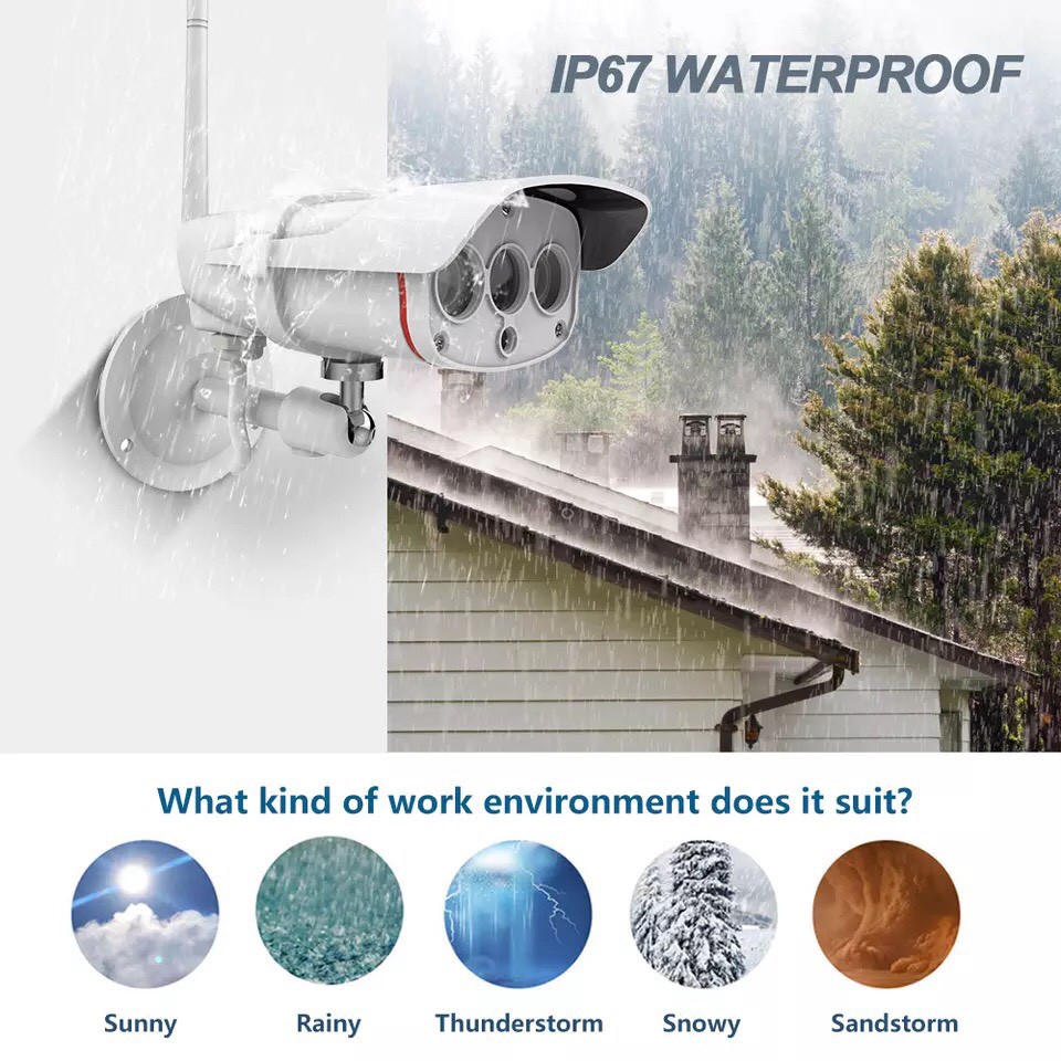 Camera Wifi IP C16s 1080p Ngoài trời Vstarcam | BigBuy360 - bigbuy360.vn