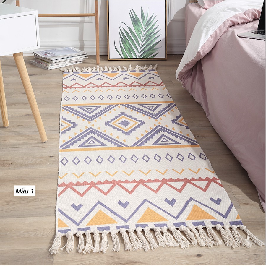 Thảm scandinavian cotton poly 60x150cm