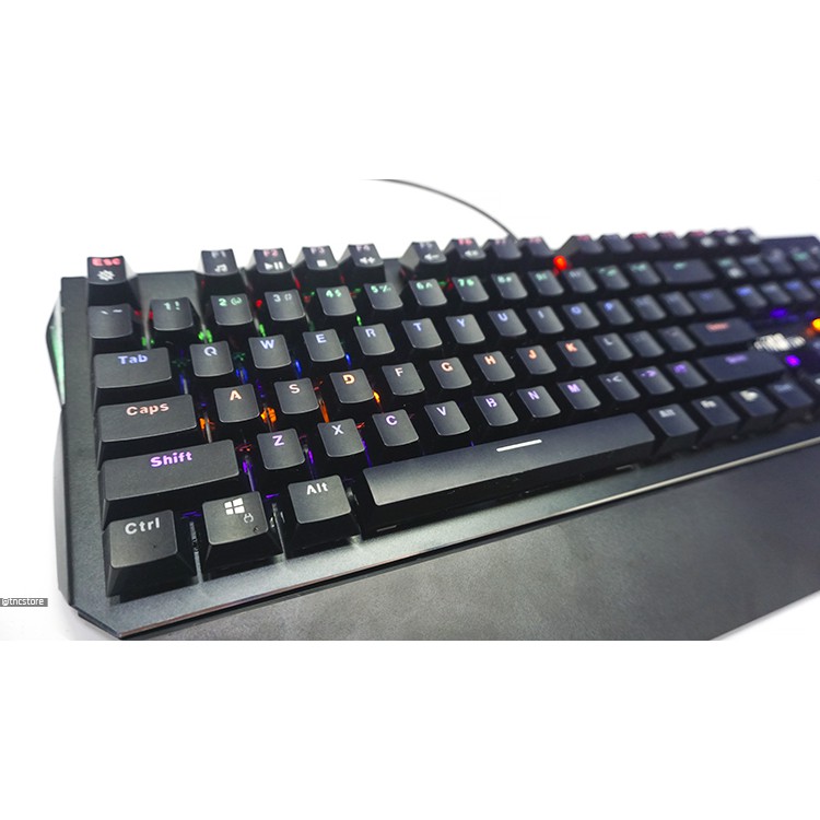 [Mã 159ELSALE hoàn 7% đơn 300K] Bàn phím cơ GAMING Fuhlen E Eraser Mechanical Blue Switch Black