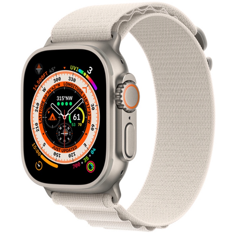Dây Nylon Đeo Đồng Hồ Apple 49mm 44mm 40mm 45mm 41mm 42mm 38mm 7 6 5 3 SE 8