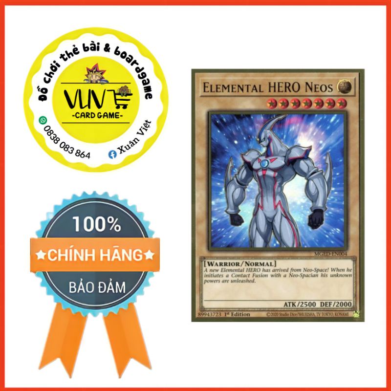 [FREESHIP] [EN+JP] thẻ bài yugioh ELEMENTAL HERO NEOS