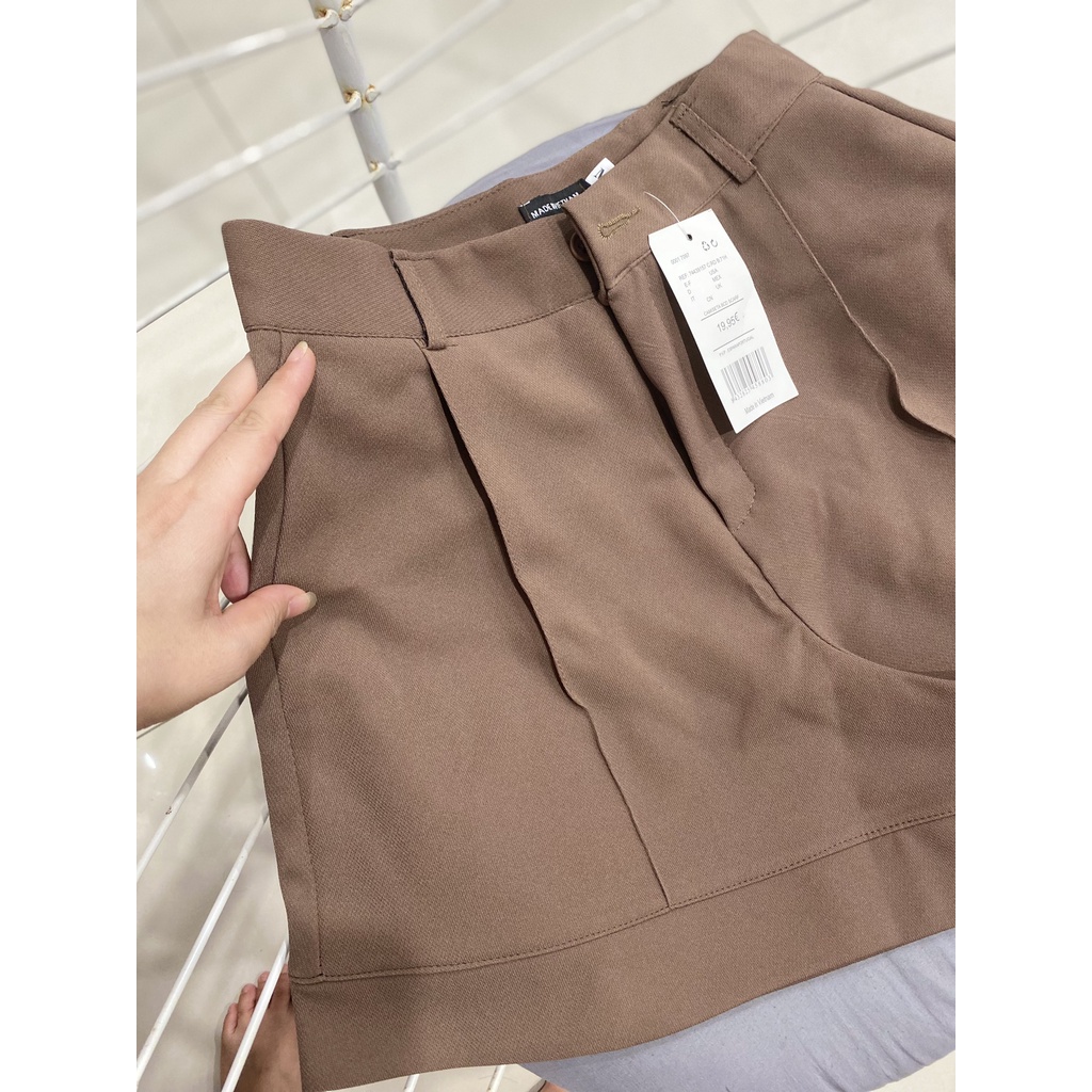Quần Short Nữ Ống Rộng lưng cao thời trang m610