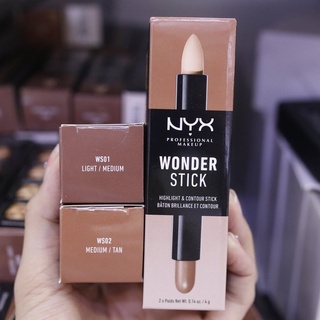 Tạo Khối Highlight 2 đầu dạng kem NYX Wonder Stick