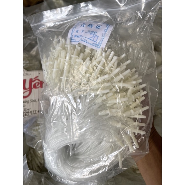 Combo 50 dây tiêm kết nối xilanh tiêm heo , trâu bò