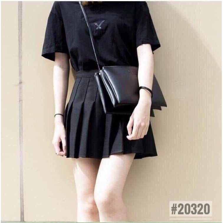 [ Sẵn video + Ảnh thật ] Chân váy tennis, chân váy xếp ly ngắn chữ A cạp cao | BigBuy360 - bigbuy360.vn