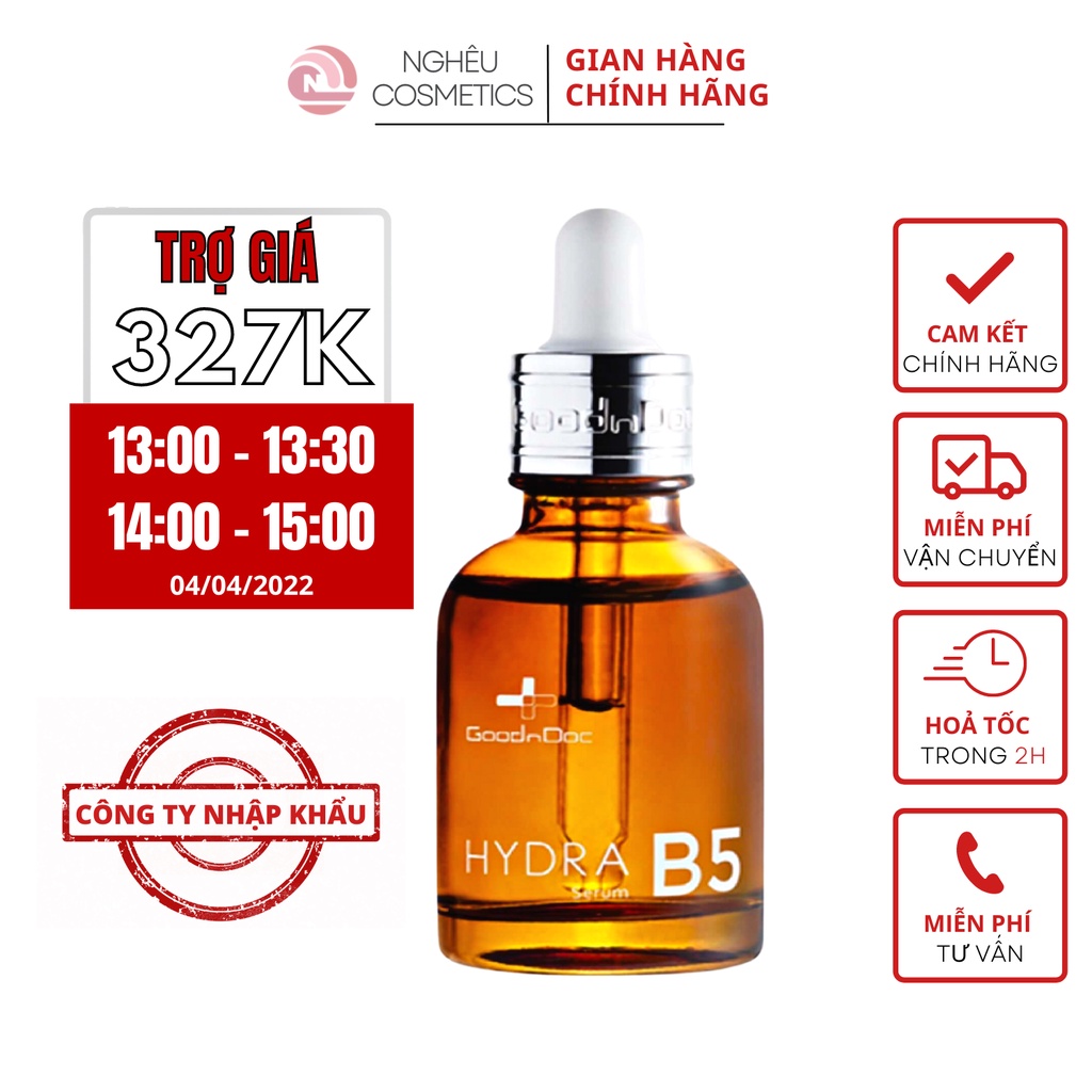 Mã COSDAY giảm 8% đơn 150K Serum Cấp Ẩm Phục Hồi Làm Sáng Da B5 GoodnDoc