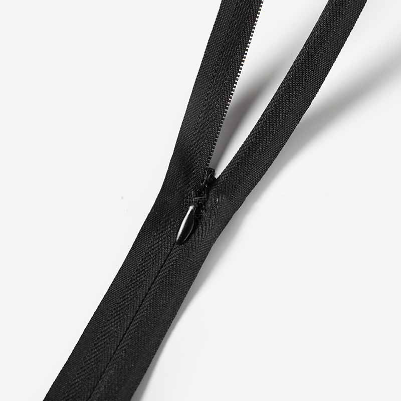 Dây kéo giọt nước, dây kéo may mặc đen trắng dài 25/40/50/60cm chất liệu cao cấp