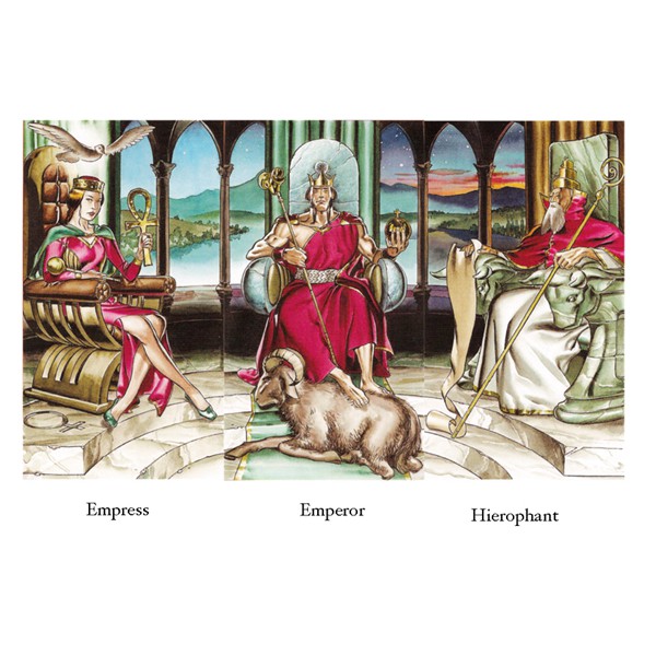 Bài Initiatory Tarot of the Golden Dawn Deck